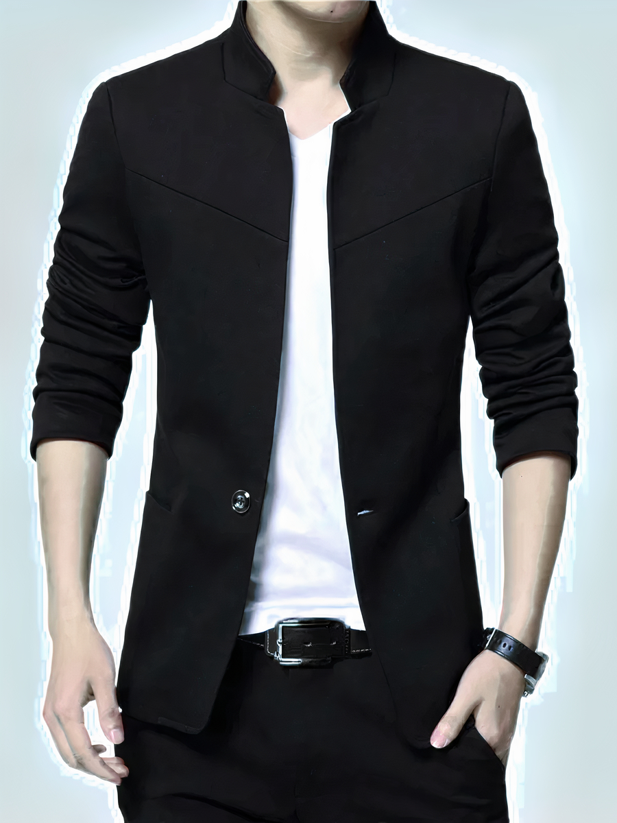 Veste col mao homme de style blazer élégant • Ma veste
