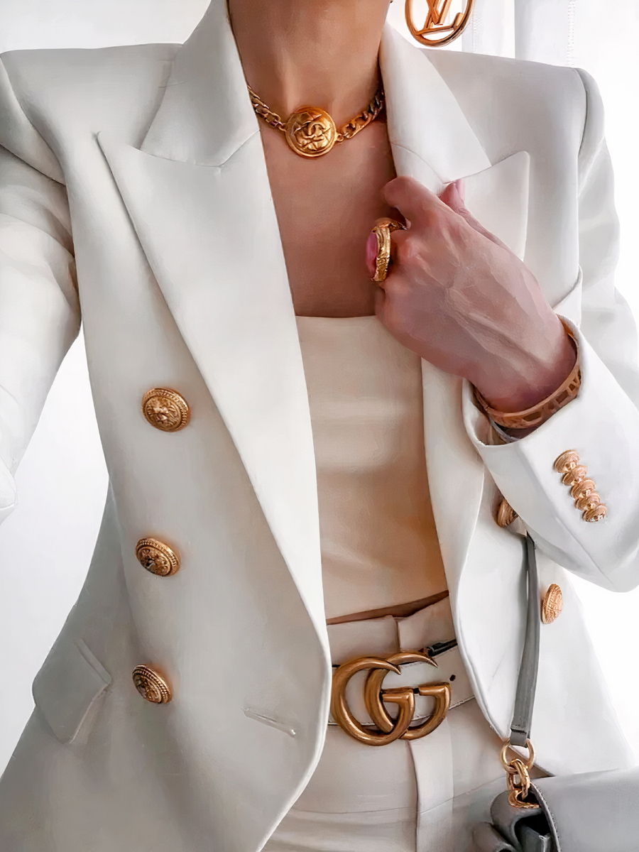 Veste habill?�e femme classe et cintr?�e de style vintage �?� Ma veste