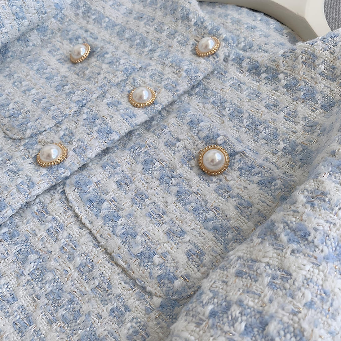 Veste style chanel femme conception courte et élégante – Image 5