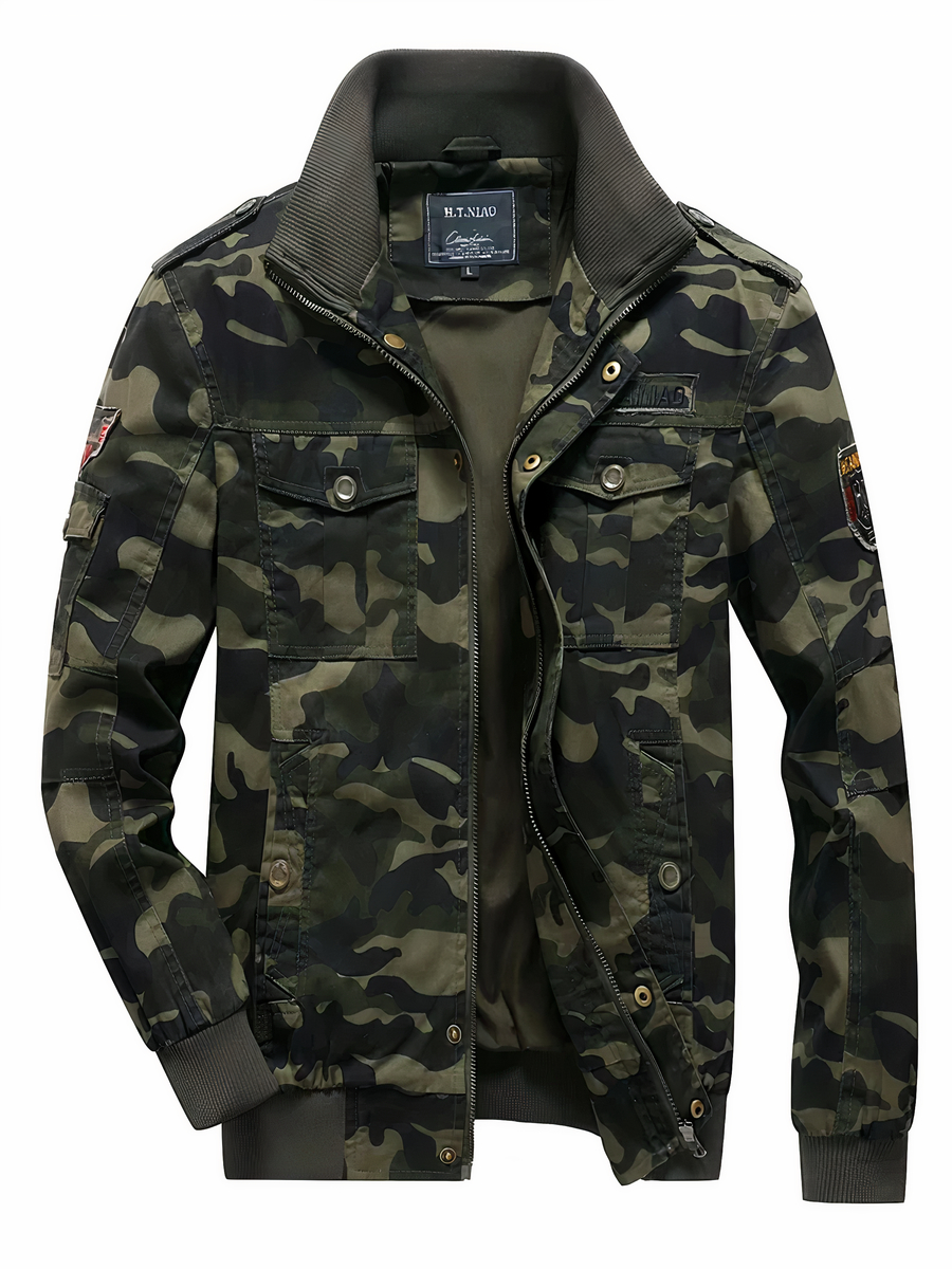 Camo Blouson Polaire Militaire Camouflage Manteau Homme Style